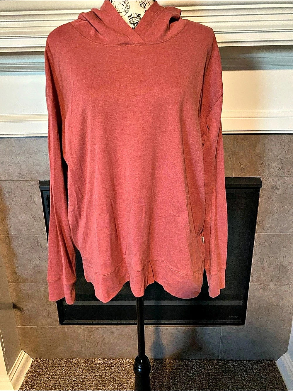 Eddie Bauer Women's Pullover Lightweight Hoodie.